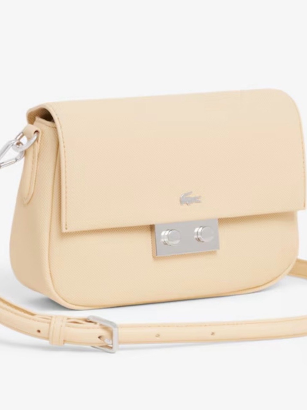 Lacoste Daily City Crossbody with Silver Hardware New